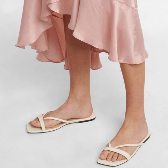 Jimmy Choo Maelie White Sandal 38 - Picture 2 of 8